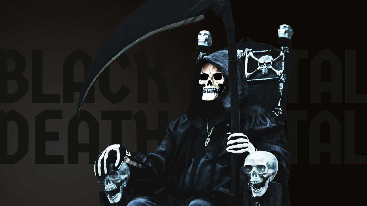 image black death metal
