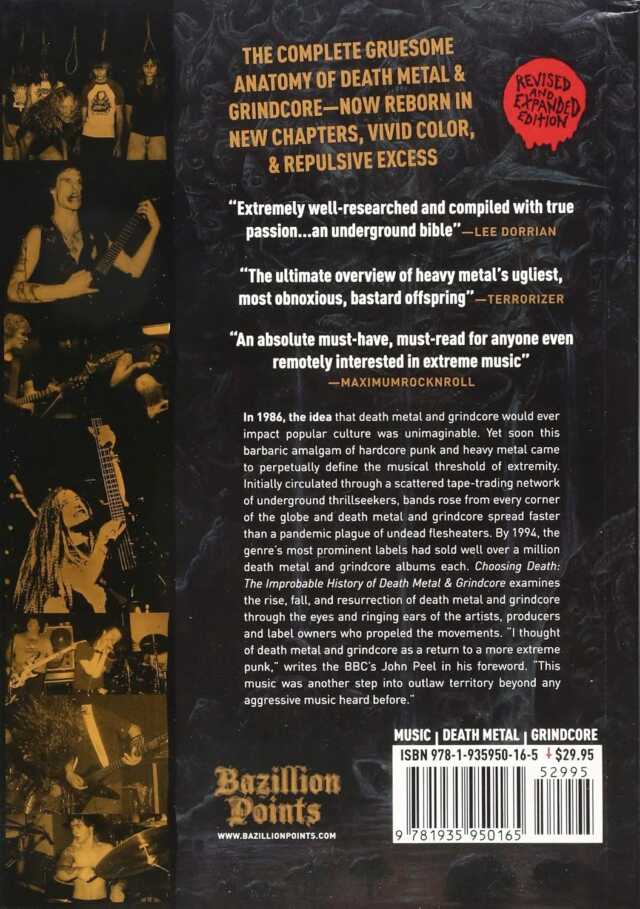 choosing death: the improbable history of death metal & grindcore